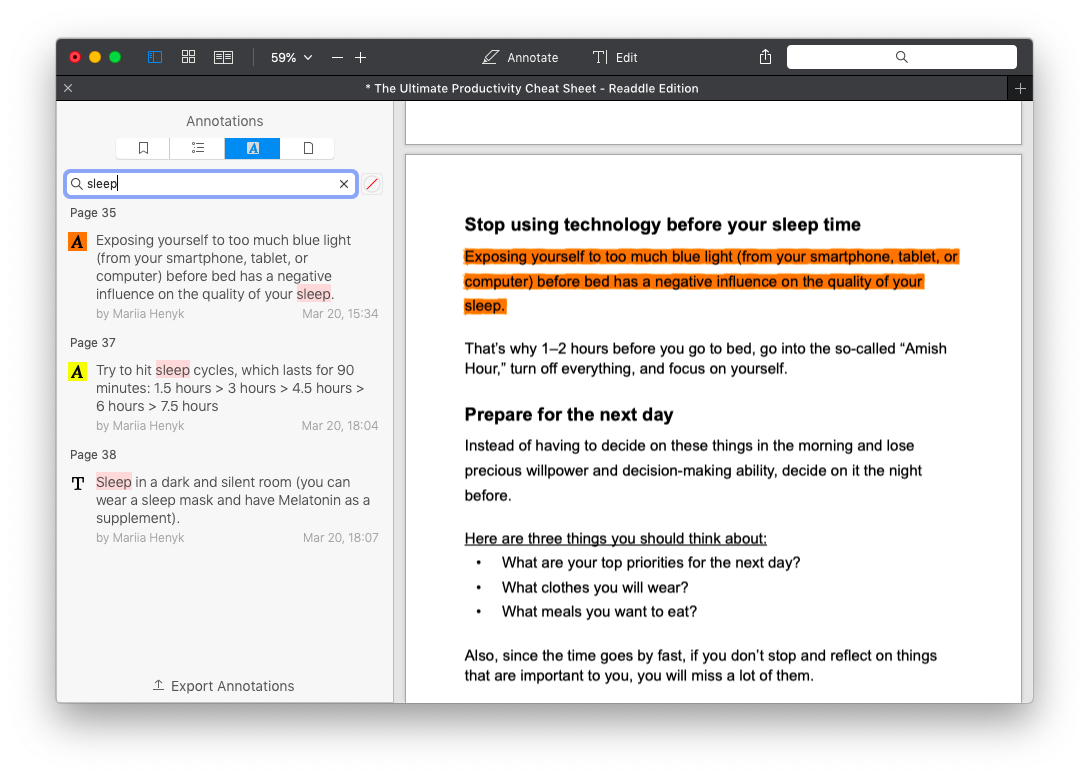 search for words in pdf quick scan on mac